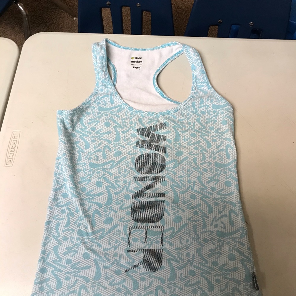 Zumba fitness racerback